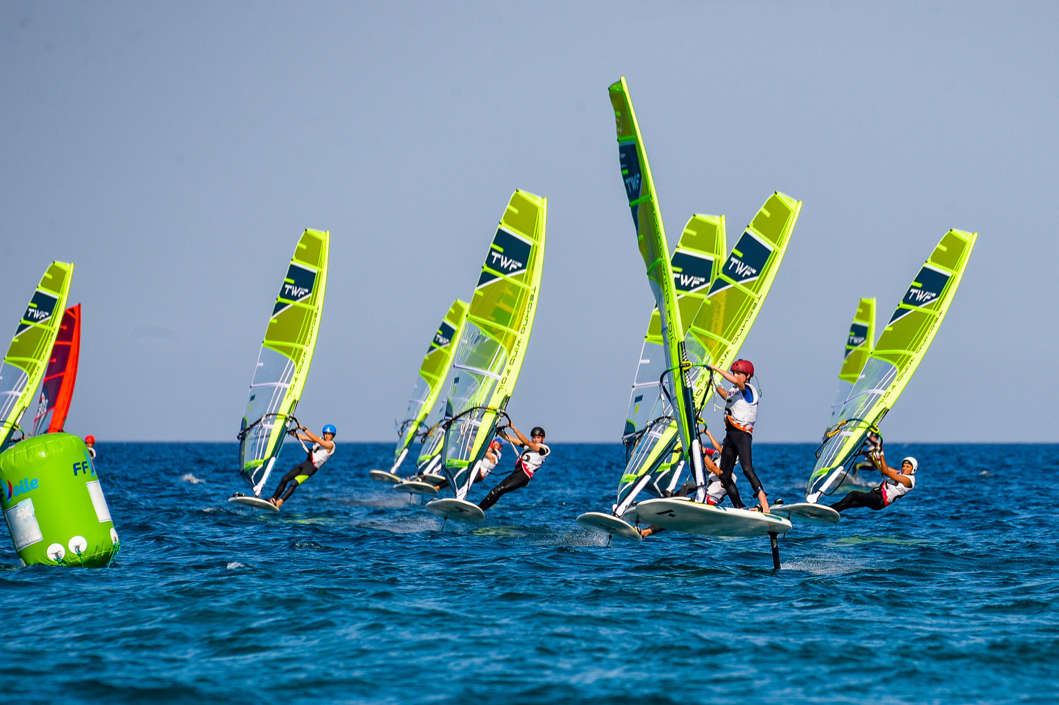 French Windsurf Foil National Championships in Leucate, south of France